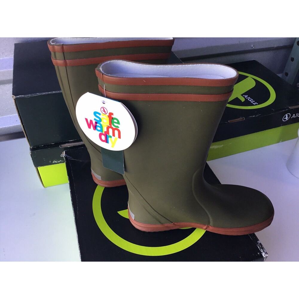 Aigle Unisex Lolly Pop Kaki 84555 Size 1.5